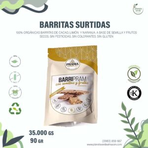 Barritas Surtidas Orgánicas