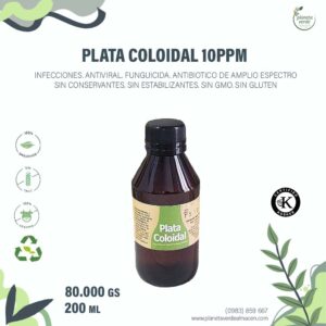 Plata Coloidal de 10 ppm