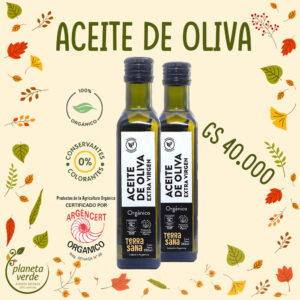 Aceite de Oliva Orgánico Certificado