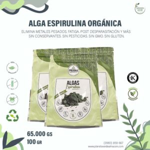 Alga Espirulina Orgánica