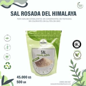 Sal rosada del Himalaya Molida