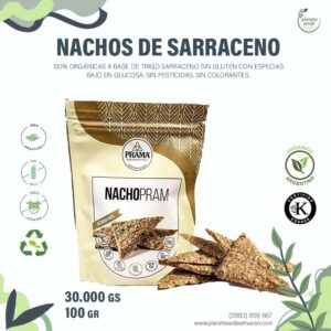 Nachos de Sarraceno y Lino dorado Orgánico