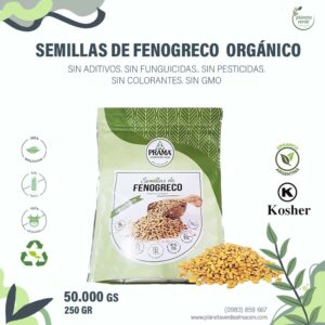 Semillas de Fenogreco Orgánico