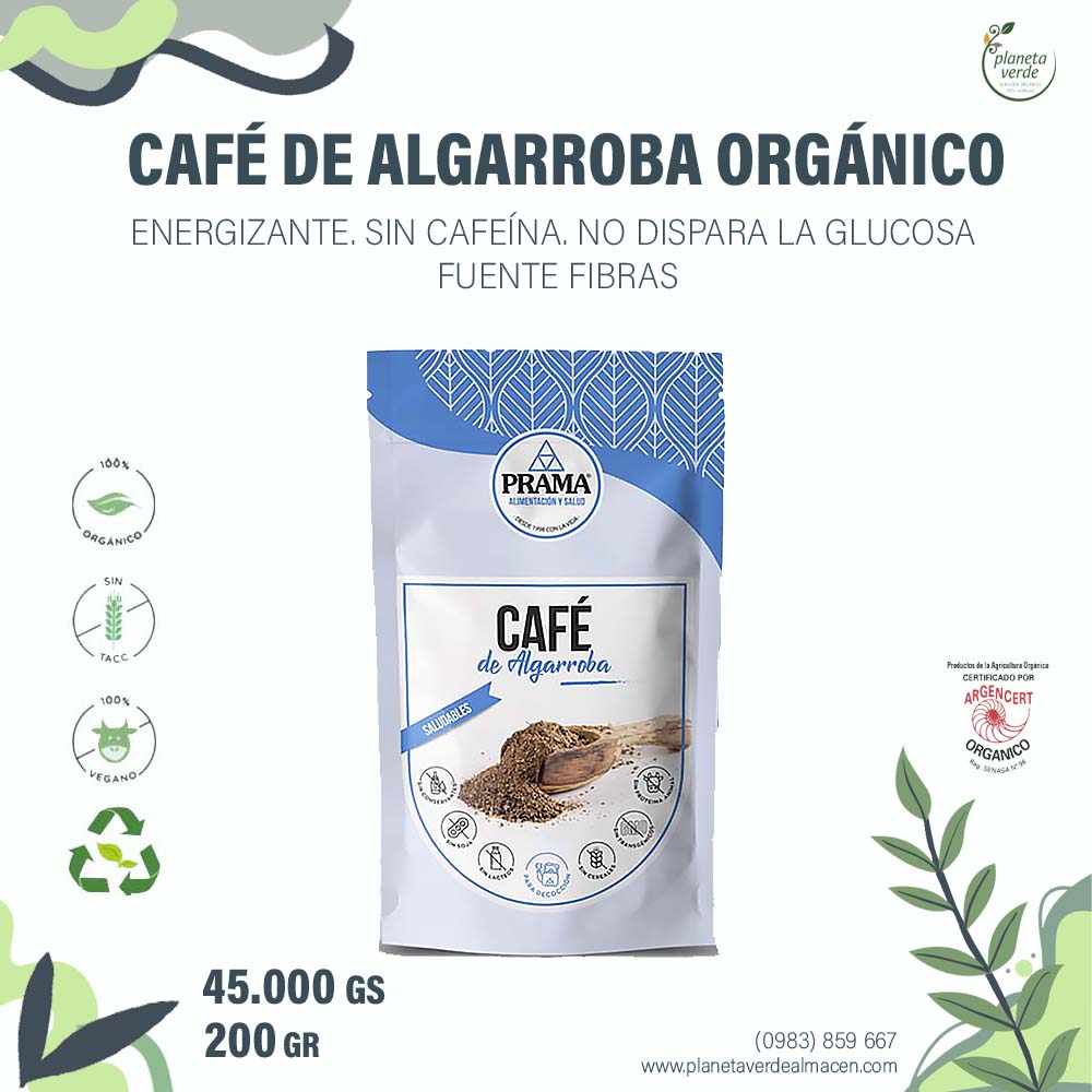 Café de Algarroba Orgánico