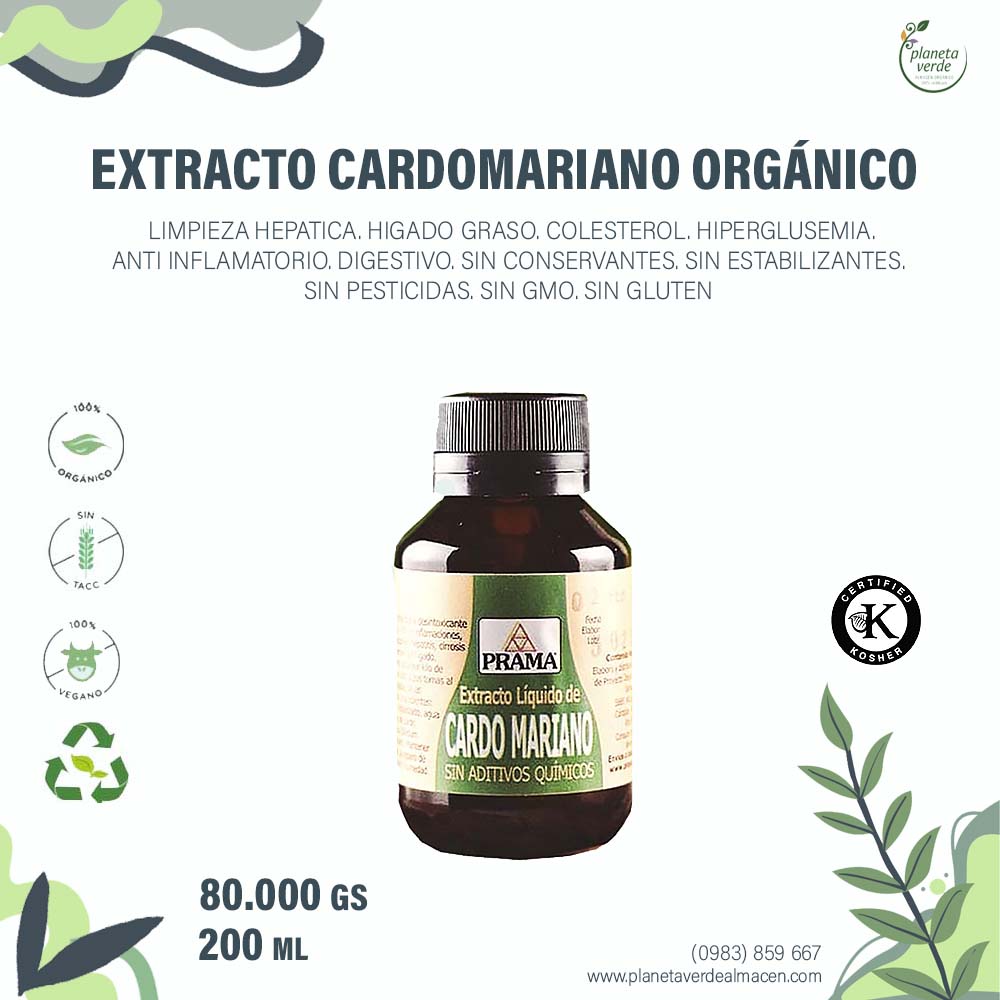 Extracto de Cardomariano Orgánico