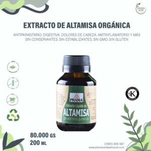 Extracto de Altamisa Orgánica