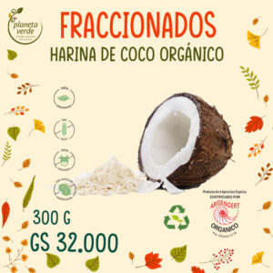 Harina Orgánica de Coco
