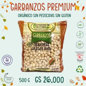 Garbanzos Orgánicos Premium