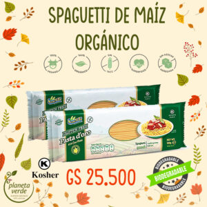 Spaguetti de Maíz Orgánico