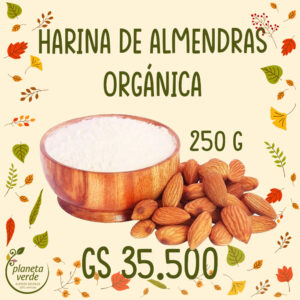 Harina Orgánica de Almendras