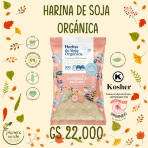 Harina de Soja Orgánica