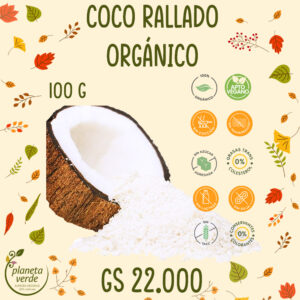 Coco Rallado orgánico