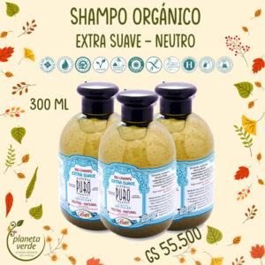 Shampo Orgánico  Extra Suave – Neutro