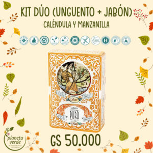 Kit Dúo Caléndula y Manzanilla (1 ungüento + 1 jabón)