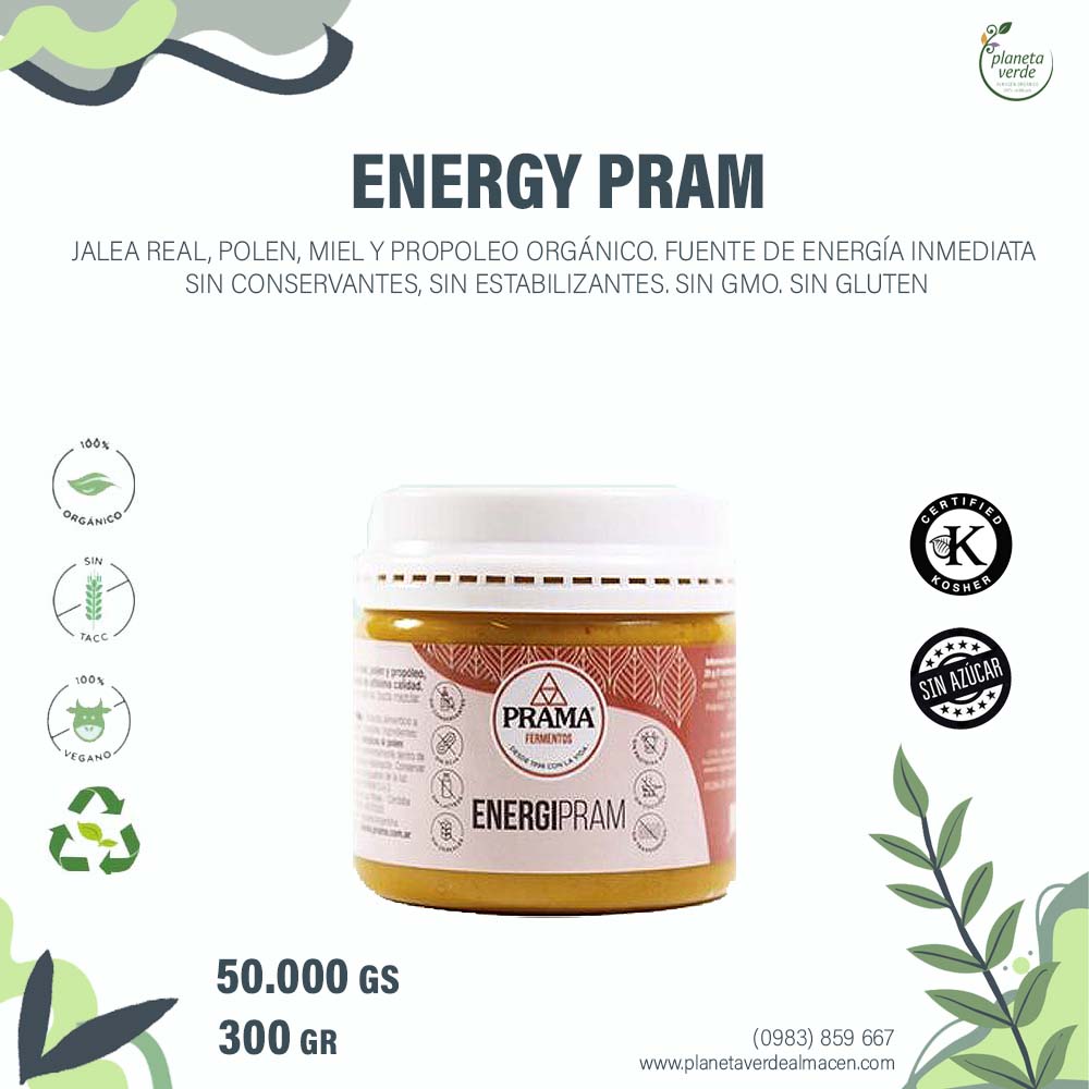 Energy Pram (jalea, polen y miel)