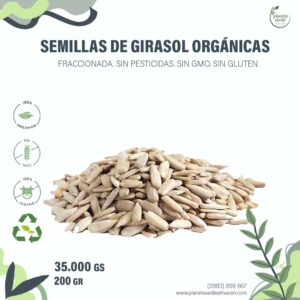 Semillas de Girasol Orgánico