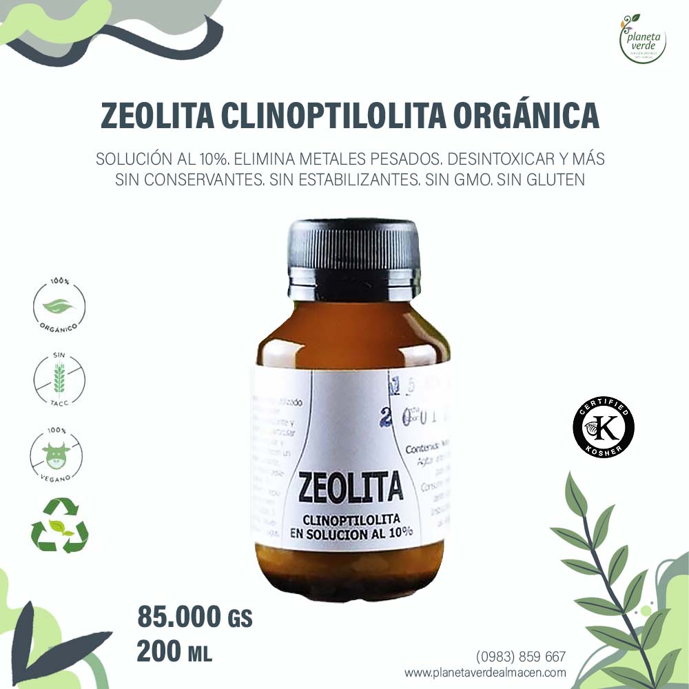 Zeolita en Solución al 10%