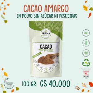 Cacao Amargo en Polvo Orgánico