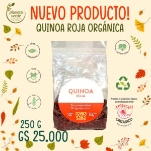Quinoa Roja Orgánica