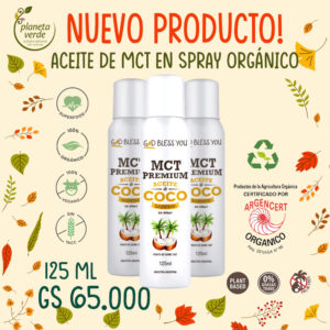 Aceite MCT de Coco Orgánico