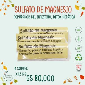 Sulfato de Magnesio Orgánico