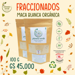 Maca Blanca Orgánica Molida