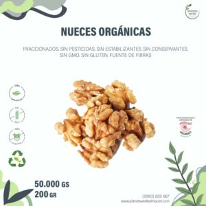 Nueces Orgánicas