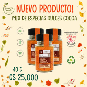 Mix de Especias Orgánicas Dulce Cocoa