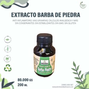 Extracto Barba de Piedra Orgánica