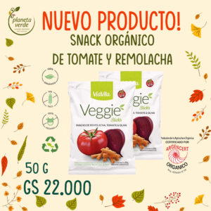 Snack Orgánico de Tomate y Remolacha