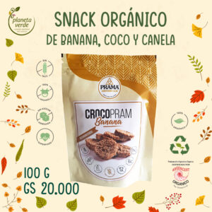 Snack de Bananas Orgánicas Raw