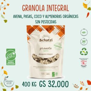 Granola Integral Orgánica
