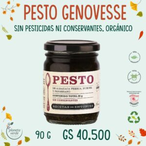 Pesto Genovesse Orgánico