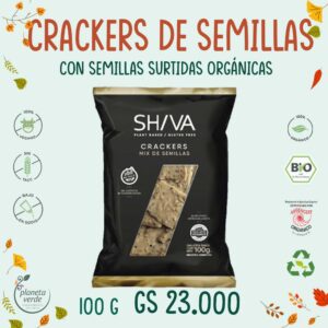 Crackers de Semillas surtidas Orgánico