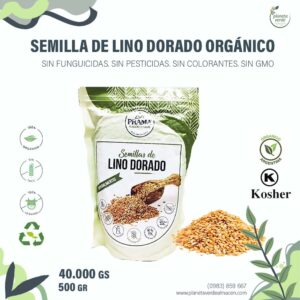 Semillas de Lino Dorado Orgánico