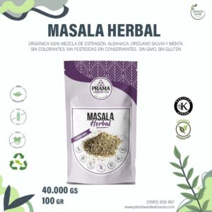 Masala Herbal Orgánico