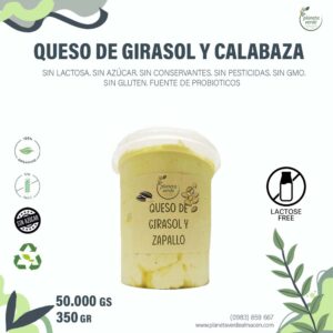 Queso de Semillas de Girasol y Calabaza