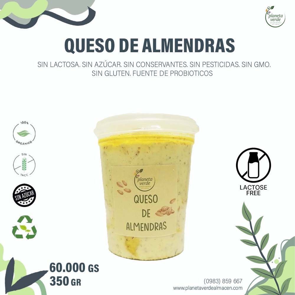 Queso de Almendras y Girasol