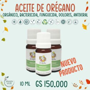 Aceite de Orégano Orgánico