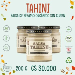 Tahini Orgánico