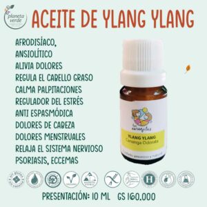 Aceite de Ylang Ylang Orgánico