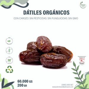 Dátiles con carozo Orgánicos