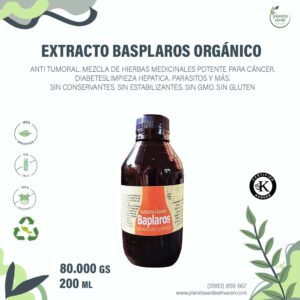 Extracto Basplaros Orgánica