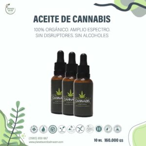 Aceite Medicinal de Cannabis Orgánico