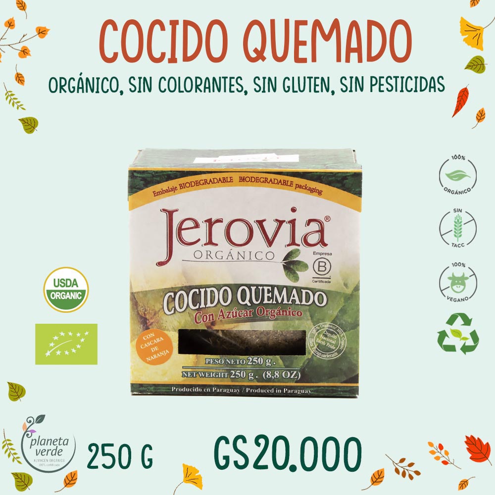 Cocido Quemado Orgánico