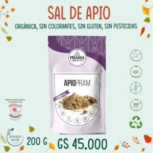 Sal de Apio (apium graveolens) Orgánica