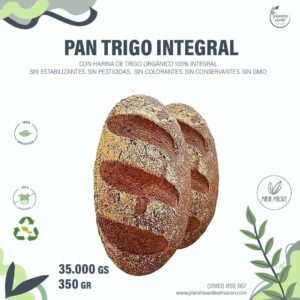 Pan de Trigo Integral Orgánico