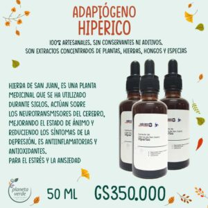 Extracto de Hipérico (adaptógeno)