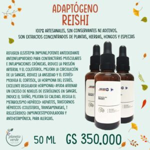 Extracto de Reishi (adaptógeno)