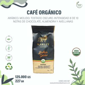 Café Molido Orgánico. Buffalo Soldier